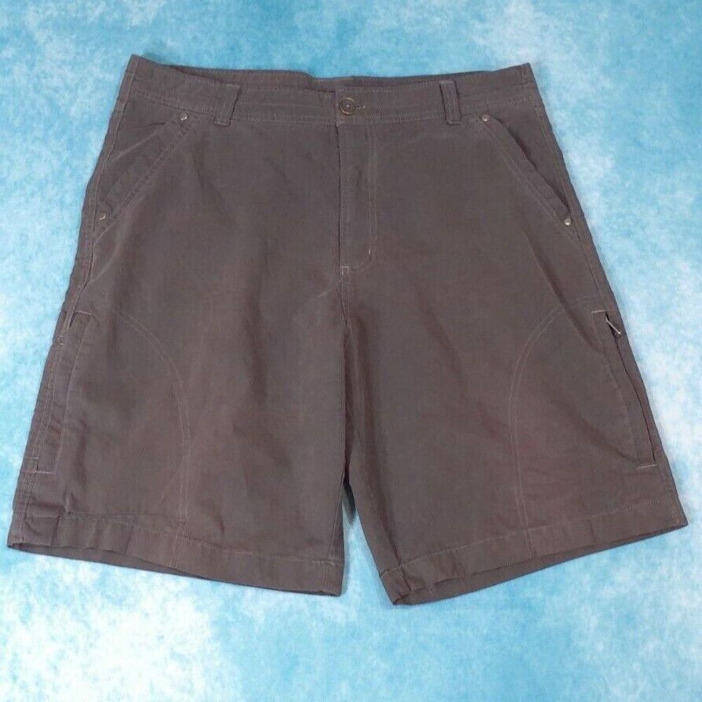 Pacific Trail Cargo Shorts, Gray, Size 36